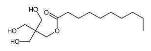 3-hydroxy-2,2-bis(hydroxymethyl)propyl decanoate结构式
