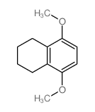 1,4-dimethoxytetralin Structure