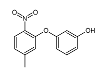 3-(5-methyl-2-nitrophenoxy)phenol Structure