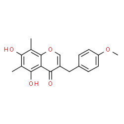 甲基麦冬黄酮B结构式
