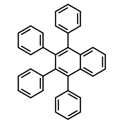 1,2,3,4-TETRAPHENYLNAPHTHALENE Structure