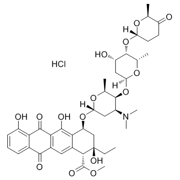 Aclarubicin hydrochloride picture