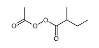 acetyl 2-methylbutyryl peroxide Structure
