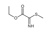 2-亚氨基-2-(甲基硫代)乙酸乙酯结构式