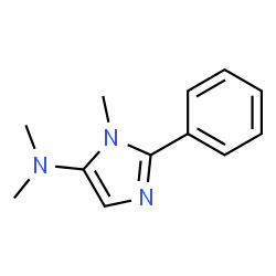 1H-Imidazol-5-amine,N,N,1-trimethyl-2-phenyl-(9CI)结构式