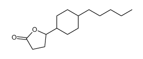 5-(4-pentylcyclohexyl)oxolan-2-one结构式