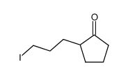 2-(3-iodopropyl)cyclopentanone结构式