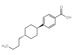4-丁基环己基苯甲酸结构式