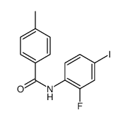 N-(2-Fluoro-4-iodophenyl)-4-methylbenzamide结构式