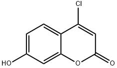 4-Chloro-7-hydroxy-2H-chromen-2-one Structure