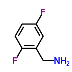 2,5-Difluorobenzylamine Structure