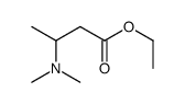 ethyl 3-(dimethylamino)butyrate结构式