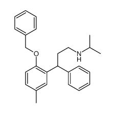 Benzenepropanamine, 5-methyl-N-(1-methylethyl)-γ-phenyl-2-(phenylmethoxy) Structure