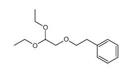 phenethyloxy-acetaldehyde diethylacetal Structure