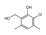 3-chloro-2-hydroxy-4,6-dimethyl-benzyl alcohol结构式