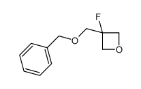 3-[(benzyloxy)methyl]-3-fluorooxetane结构式