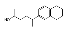 5-(5,6,7,8-tetrahydro-[2]naphthyl)-hexan-2-ol Structure