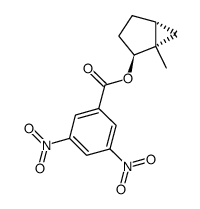 exo-1-methylbicyclo(3.1.0)hexan-2-yl 3,5-dinitrobenzoate Structure