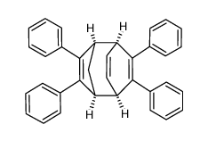 3,4,7,8-tetraphenyltricyclo(4.2.2.12,5)undeca-3,7,9-triene结构式