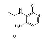 Acetamide,N-(4-amino-2-chloro-3-pyridinyl)- Structure