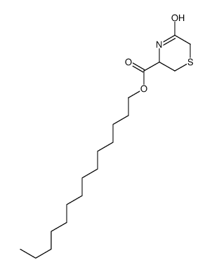 tetradecyl 5-oxothiomorpholine-3-carboxylate Structure