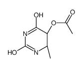 [(4S,5S)-4-methyl-2,6-dioxo-1,3-diazinan-5-yl] acetate结构式