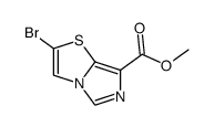 methyl 2-bromoimidazo[5,1-b]thiazole-7-carboxylate Structure