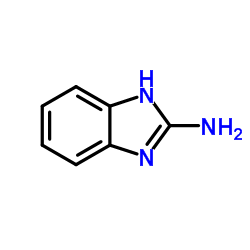 2-氨基苯并咪唑结构式