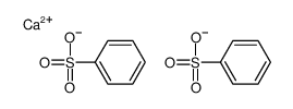 calcium di(benzenesulphonate) Structure