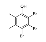 2,3,4-tribromo-5,6-dimethylphenol结构式