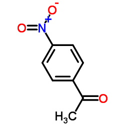 4-Nitroacetophenone Structure