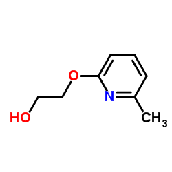 2-[(6-Methyl-2-pyridinyl)oxy]ethanol Structure