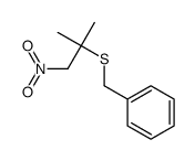 (2-methyl-1-nitropropan-2-yl)sulfanylmethylbenzene结构式
