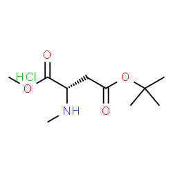 N-Me-Asp(OtBu)-OMe·HCl Structure