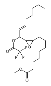 methyl 8-[3-[1-(2,2,2-trifluoroacetyl)oxyoct-2-enyl]oxiran-2-yl]octanoate Structure