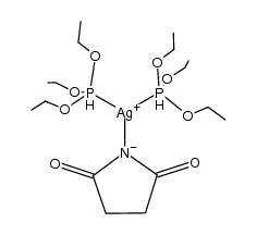 (succinimide)Ag(POEt3)2 Structure