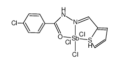 antimony(III)trichloride(TpClBHH) Structure