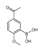 5-Acetyl-2-methoxyphenylboronic acid structure