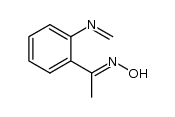 2'-(methyleneamino)acetophenone oxime结构式