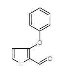 3-苯氧基噻吩-2-甲醛结构式