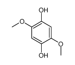 2,5-dimethoxybenzene-1,4-diol Structure