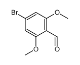 4-溴-2,6-二甲氧基苯甲醛结构式