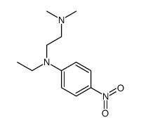 N'-ethyl-N,N-dimethyl-N'-(4-nitrophenyl)ethane-1,2-diamine结构式