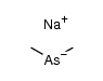 sodium dimethylarsenide Structure