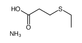 azanium,3-ethylsulfanylpropanoate Structure