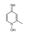 1-hydroxy-2-methylpyridin-4-imine结构式