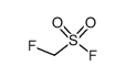 fluoromethanesulfonyl fluoride Structure