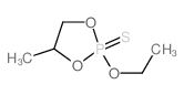 1,3,2-Dioxaphospholane,2-ethoxy-4-methyl-, 2-sulfide Structure