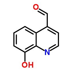 8-羟基喹啉-4-甲醛结构式