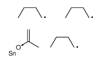1-tributylstannylpropan-2-one结构式